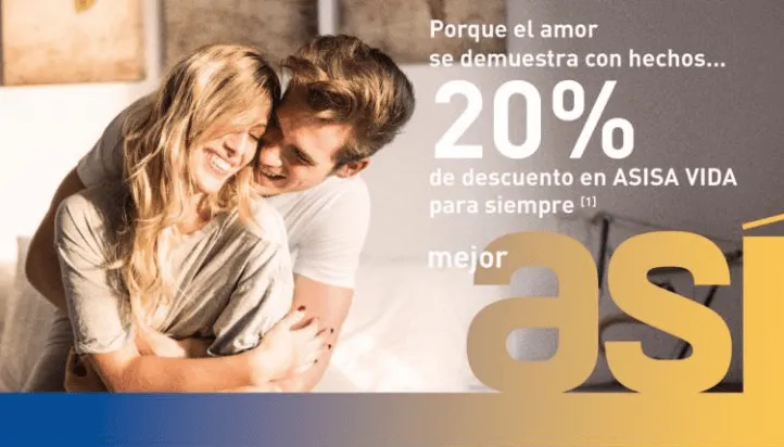 20 descuento asisa para toda la vida