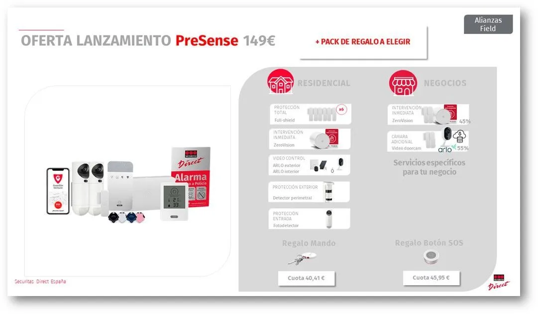 presense oferta lanzamiento presense oferta lanzamiento